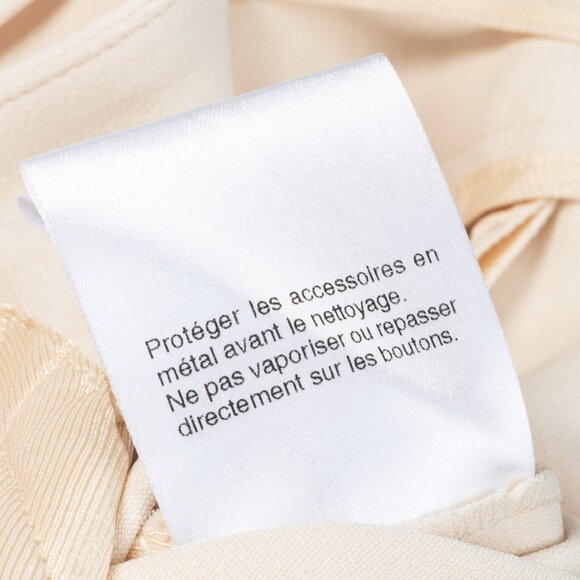 Gucci Cream Crepe Straight-Leg Holiday Trousers - Picture 12 of 12